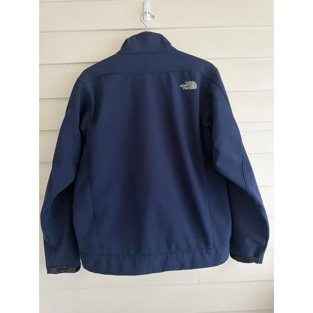 Vintage Y2K The North Face TNF Apex Bionic Softshell Jacket Mens M Navy Fleece